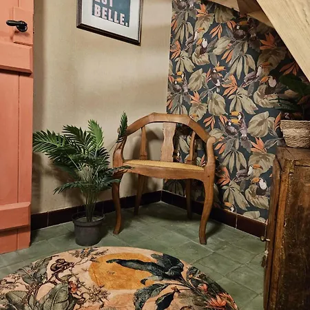 Дом отдыха Le De La Hulle Maison Privee Avec Sauna, Jacuzzi Et Bar Профондвиль