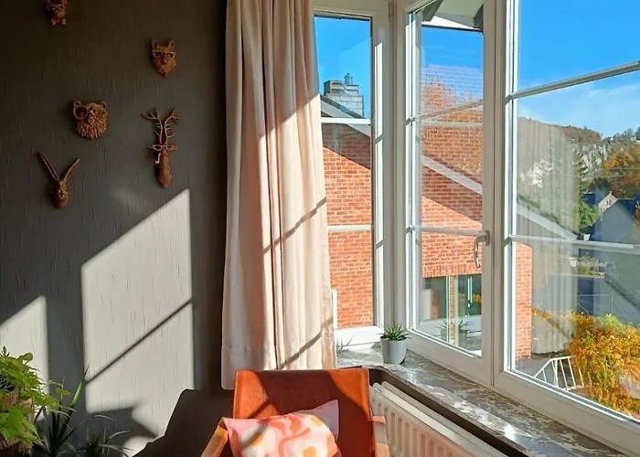 Ferienhaus Le De La Hulle Maison Privee Avec Sauna, Jacuzzi Et Bar Profondeville